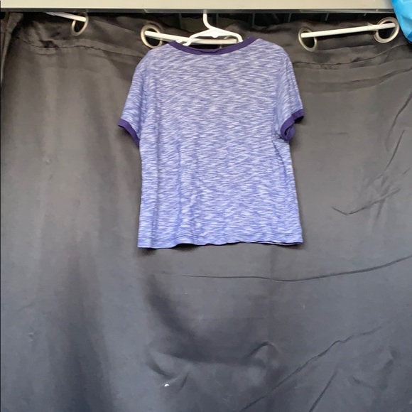 blue crop top - Picture 2 of 2